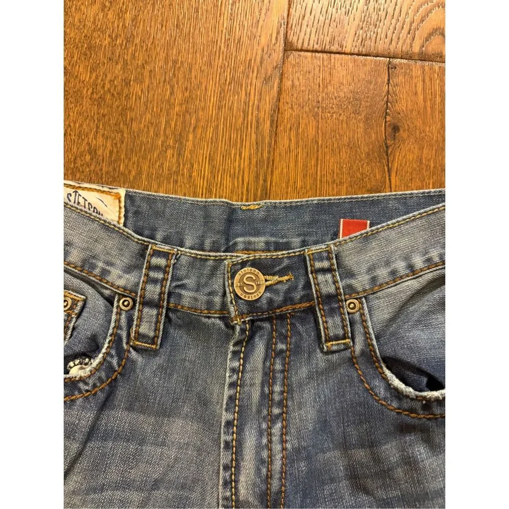 John Stetson 1520 straight denim jeans western 30/32